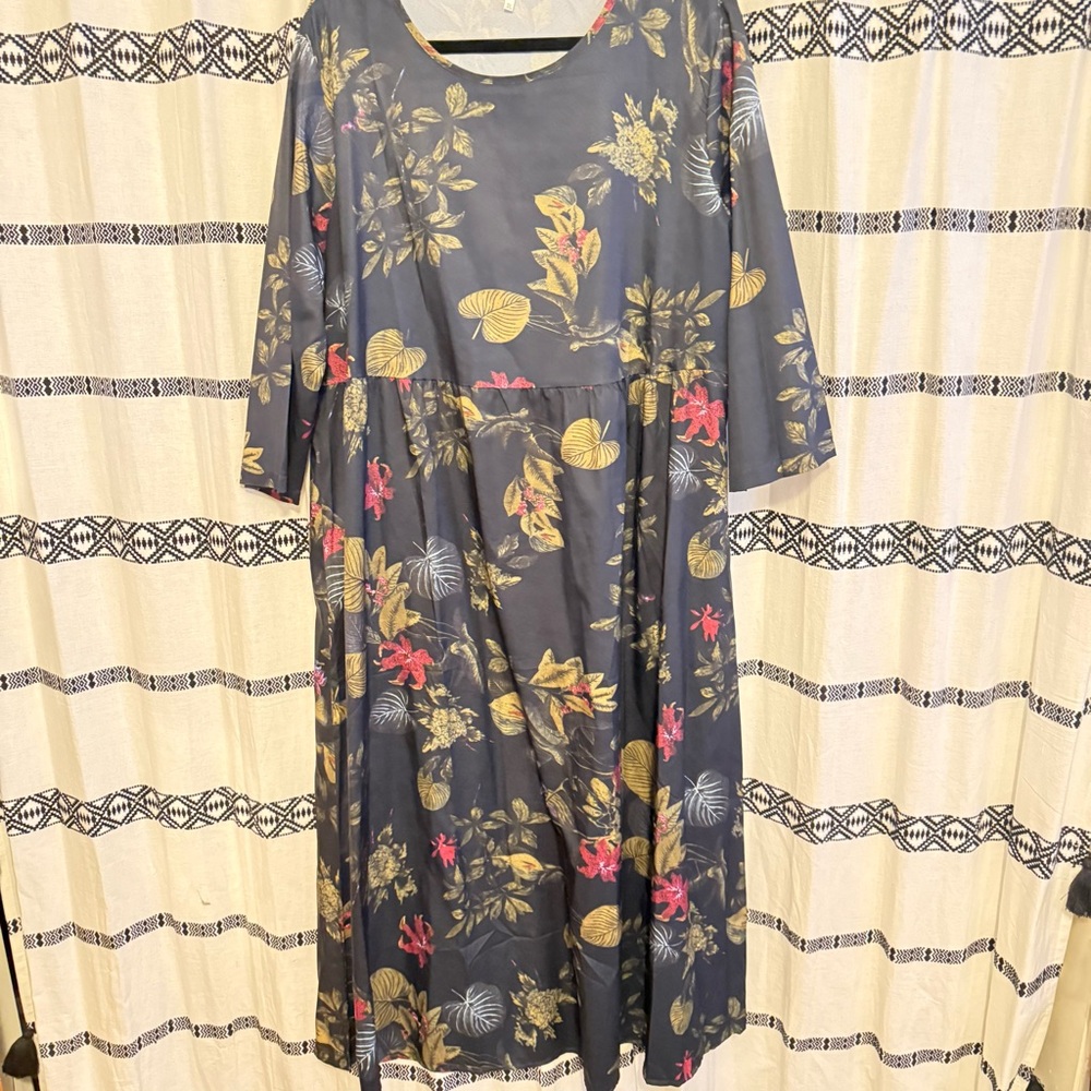 Floral Print Women's Dress